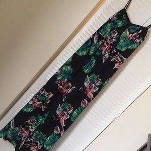 Floral Maxi Dress w/Pockets